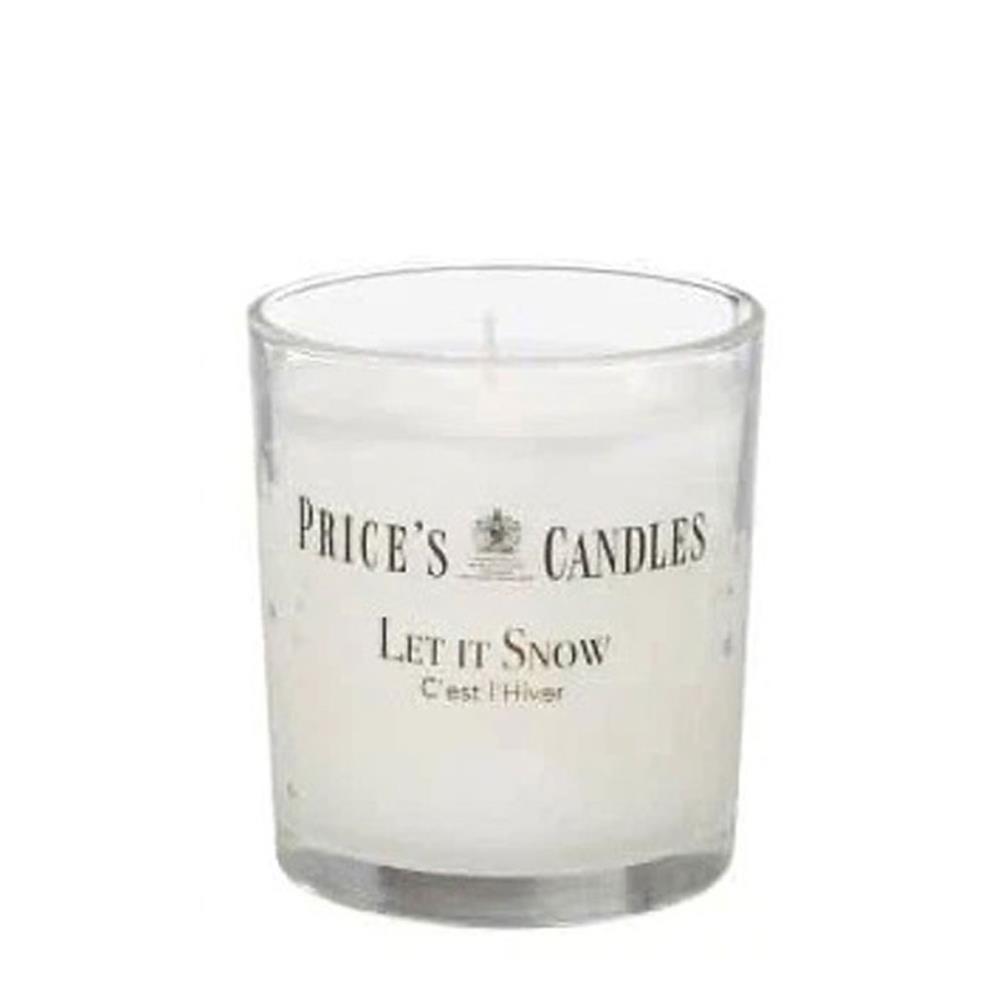 Price's Let It Snow Boxed Small Jar Candle £4.79